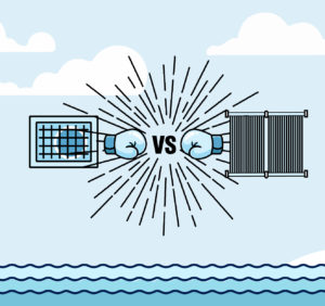 Solar pool heating vs heat pumps